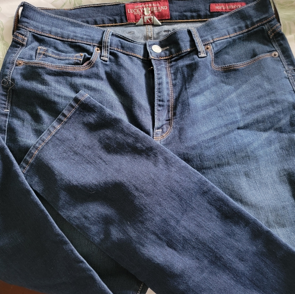 Lucky Brand Women's Jeans 16/33 Sophia Skinny